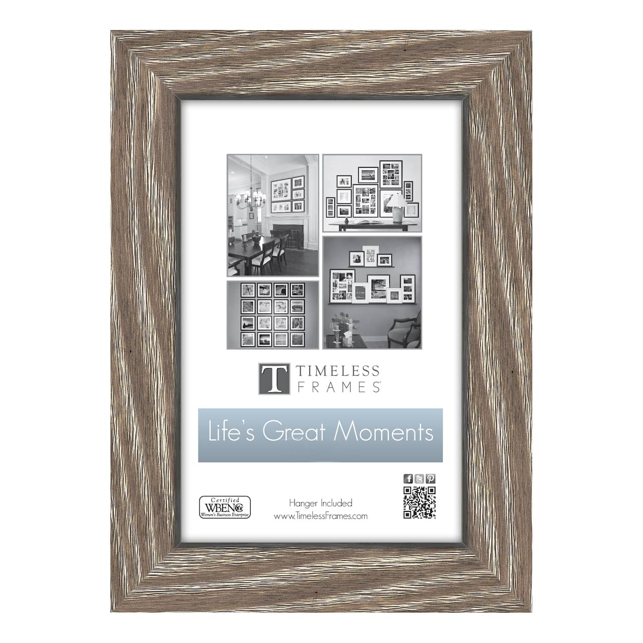 Timeless Frames&#xAE; Life&#x27;s Great Moments Cerused Oak Tabletop Frame